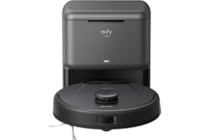 eufy L50 SES Robot Vacuum with 60 Day Self-Empty Station, Multi-Floor Cleaning,Precise iPath Laser Navigation, Customizable Al Mapping, Climb Up to 20 mm, Ideal for Hard Floor, Tile, and Carpet