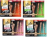 Sheba Meaty Tender Sticks - Cat Treats (Variety #2, Pack of 8)