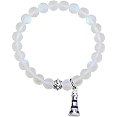 UJIMS Lighthouse Gifts for Women Lighthouse Lover Bracelet Nautical Gifts Lighthouse Keeper Jewelry