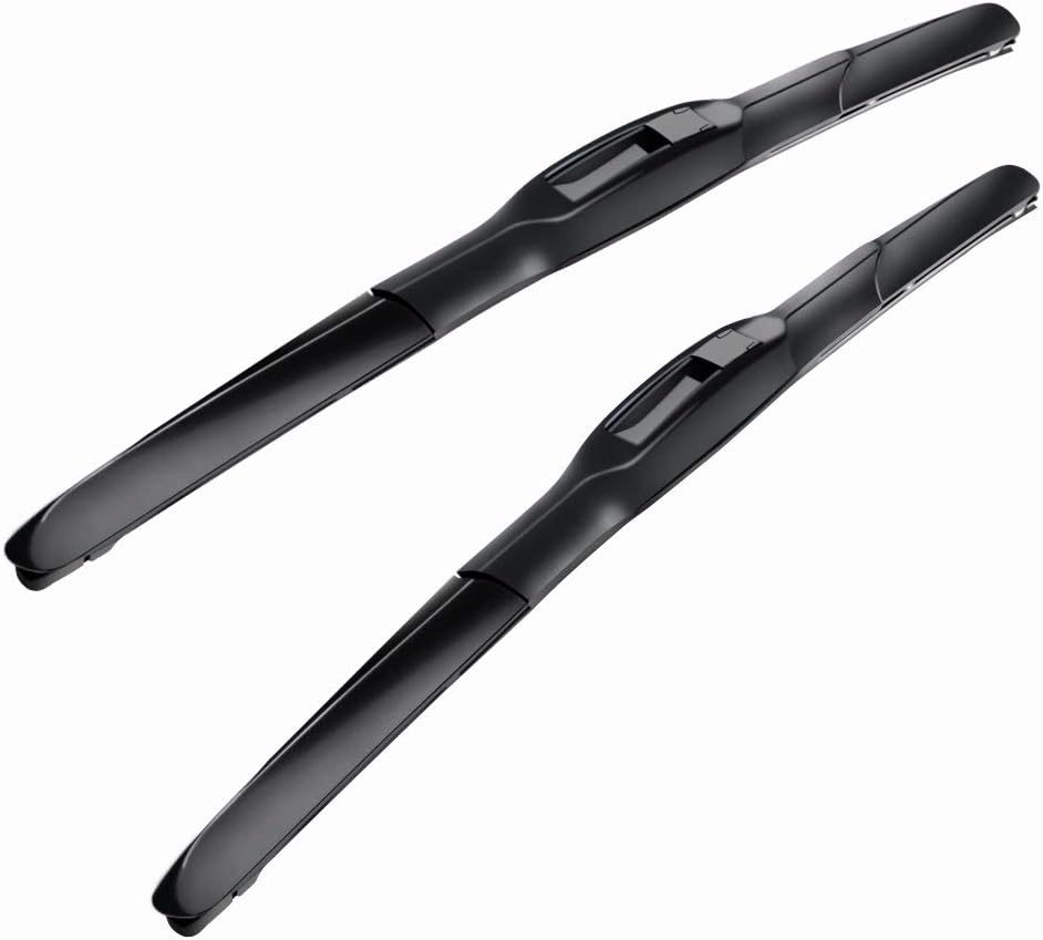 MIKKUPPA Windshield Wiper Blade, Replacement for 2010-2012 MAZDA 3, 1999-2004 Honda Odyssey, 2011-2018 Chrysler 300, Front Original Equipment Replacement Wiper - 24"+19" (Pack of 2)