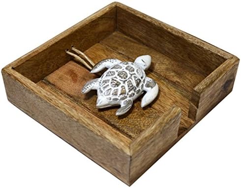 Coastal Home Turtle Napkin Holder One Size