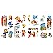RoomMates RMK3991SCS Daniel Tiger Peel and Stick Wall Decals,Red, Green, Blue, Yellow
