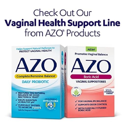 AZO YEAST PLUS DUAL RELIEF TABLETS, , FSA/HSA ELIGIBLE, YEAST INFECTION AND VAGINAL SYMPTOM RELIEF, RELIEVES ITCHING & BURNING, 60 COUNT