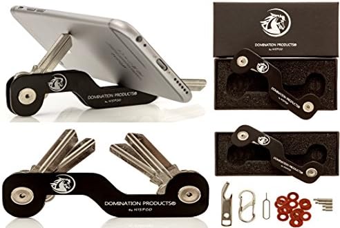 DOMINATION PRODUCTS Compact Key Holder / Smart key holder / key holder compact / key holder with pocket clip / Exclusively by NISPCO