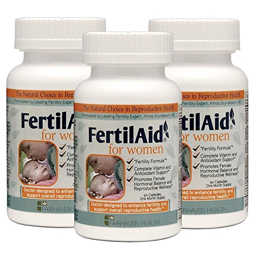 FertilAid for Women: Female Fertility Supplement - 3 Month Supply FertilAid for Women: Female Fertility Supplement - 3 Month Supply