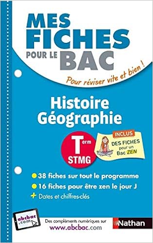 Mes Fiches Pour Le Bac Histoire Geographie Term Stmg Amazon Fr Louis Florian Diederichs Gilles Livres