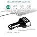 IBD Quick Charge 2.0 Dual USB Rapid Turbo Car Charger Adapter for iPhone X / 8 / 7 , iPad / Air 2 / mini, Galaxy S7 / S6 /, Note 5 / 4, LG, HTC and More