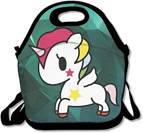 Unicorns Cool Travel Totes With Zipper And Adjustable Crossbody Strap
