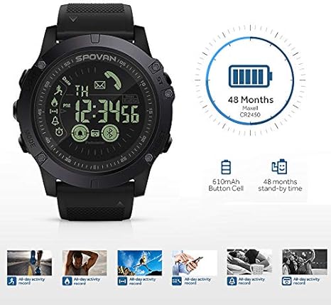 rugged spovan smartwatch
