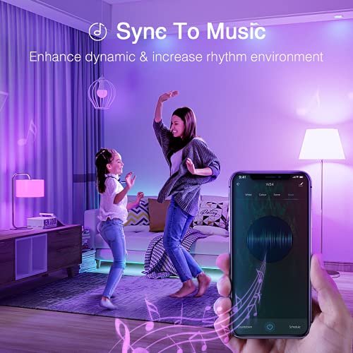 Smart Light Bulb, Gosund RGB Color Changing LED Bulbs That Works with