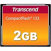 Transcend 2GB CompactFlash CF Memory Card, Up to 50MB/s, MLC, DSLR Camera | Ultra DMA transfer mode 4 (UDMA 4), ECC Support
