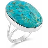 Turquoise Ring Sterling Silver