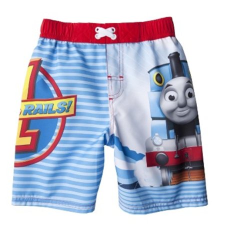 DreamWave Little Boys' Thomas the Tank Engine Swim Trunks
