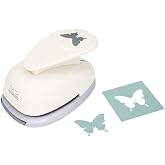 BiraBira Butterfly Puch, 2 inch for Paper Crafting Scrapbooking | Creating Gift Tags, Making Embellishments, Additions to Handmade Cards