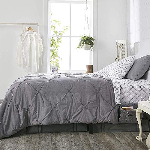 OCM College Dorm Room 24Piece Complete Campus Pak Twin XL Bedding with Topper, Comforter