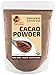 Cacao Powder Raw Organic Unsweetened Superfood by SOW+BLOOM – Sugar Free, Gluten Free, Non GMO – 2 lb (32 oz), Not Cocoa Powder | Keto Friendly