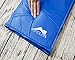 Whalek Cooling Mat Pressure Activated Chilly Dog Cat Bed 36 x 20 inch Gel Mat Blue with Pet Pooper Comb,Perfect for Floors, Couches, Car Seats, Pet Beds & Kennels,Crates and Beds for Large Dogs