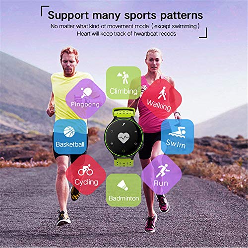 image for Jennyfly Sports Bracelet, Waterproof Bluetooth Multi-Sport Mode Smartw