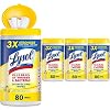 Lysol Disinfectant Wipes, Multi-Surface Antibacterial Cleaning Wipes, For Disinfecting and Cleaning, Lemon and Lime…