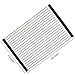 Ahyuan Roll up Dish Drying Rack Over The Sink Kitchen Roll up Sink Drying Rack Portable Dish Drainer Foldable Dish Drying Rack (Black, 20.5''X14'')