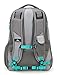 High Sierra Access Laptop Backpack, Ash/Charcoal/Aquamarine, 20 x 15 x 9.5-Inch
