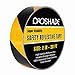 Reflective Hazard Warning Safety Stripe Tape 2'' × 20', High Intensity Reflector Conspicuity Waring Tape Ideal for Walls, Floors, Pipes and Equipment - Black/Yellow (2'' × 20', Yellow/Black)