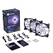Cooler Master MasterFan Pro 120 Air Flow RGB- 120mm High Air Flow RGB Case Fan, 3 in 1 with RGB LED Controller, Computer Cases CPU Coolers and Radiators primary