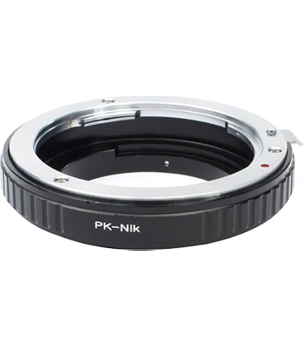 Amazon.com : FocusFoto Adapter Ring for Pentax PK K Lens to Nikon