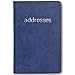 Plan Ahead Small Telephone/Address Book, Smooth Cover, Assorted Colors, Color May Vary (70410)