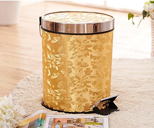 European fashion creative pedal-bins/ covered kitchen garbage/ living room bathroom trash can-C
