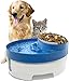 Paws & Pals Pet Fountain Water & Food Bowl Feeder for Dog Cats with Water Filter