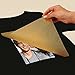 INKUTEN Premium Inkjet Heat Transfer Paper for (Dark Fabrics), Pure Cotton, Polyster Ricoh, SawGrass Printers (50 Sheets) A4