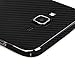 Skinomi Black Carbon Fiber Full Body Skin Compatible with Samsung Galaxy J7 (Full Coverage) TechSkin with Anti-Bubble Clear Film Screen Protector