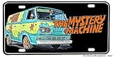 Brotherhood Scooby Doo The Mystery Machine Van Aluminum License plate