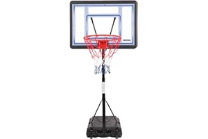 PEXMOR Pool Basketball Hoop & vplleyball Poolside, Portable for Swimming Pool, Upgraded Water Basketball Backboard Stand for Pool Indoor Outdoor
