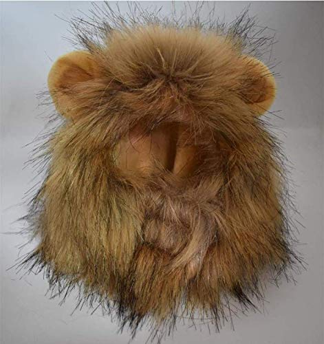 RosyLife Lion Mane Wig for Dog and Cat Costume