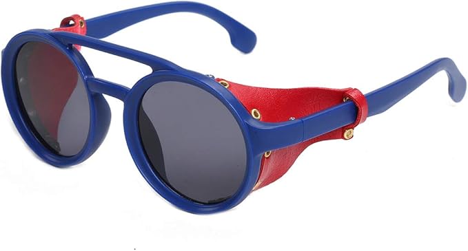 lentes de sol con cuero lateral