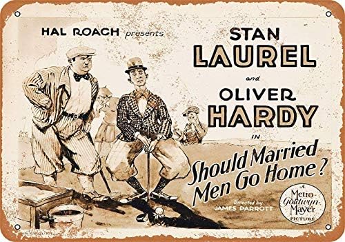 Shimeier Golf Movie Retro Vintage Tin Sign Coffee House Business Dining Room Pub Beer 20 cm x 30 cm