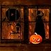 Prextex Spooky Halloween Creepy Cloth Decoration- 5 Yards X 40” Black Halloween Creepy Cloth
