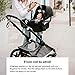 Bugaboo Turtle by Nuna Car Seat + Base - Compatible with Bugaboo Fox, Fox 2 and Lynx Strollers Only - Fits Infants 4 to 32 Pounds - 5-Point Safety Harness - Lightweight Car Seat - Black