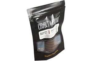 Craft A Brew - American Oak Infusion Spirals - Heavy Toast - For At Home Beer Brewing - Gives Homebrewed Beer A Barrel Aged Flavor - Warm Vanilla - 1 Small Oak Aging Spiral - For 1 gal Batch