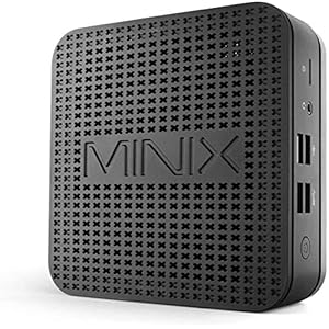 MINIX NEO G41V-4, Intel Gemini Lake N4100 Fanless Mini PC with Windows 10 Pro,4G DDR4/64GB eMMc 5.1/Triple-Display/HDMI…