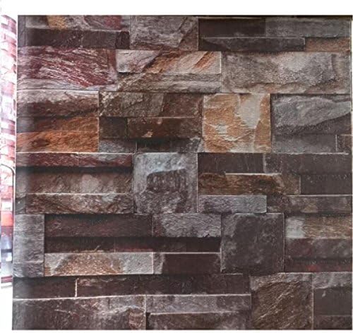 GAOJIAN 3D Wallpaper Concave Convex Emulation Marble Wallpaper Stone Pattern Brick Pattern Hotel Living Room Tv Background Wallpaper Waterproof , d