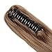 Synthetic Claw Ponytail Handy Jaw Pony Tail Clip in Hair Extensions One Piece Long Straight Soft Silky for Women Fashion and Beauty 21'' / 21 inch (light brown)