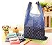 FIVOENDAR Folding Reusable Grocery Bags 7 Pack - 25