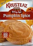 Krusteaz Bakery Style Pumpkin Spice Cookie Mix - (1) 16.5 oz Box - Includes Spiced Vanilla Glaze!