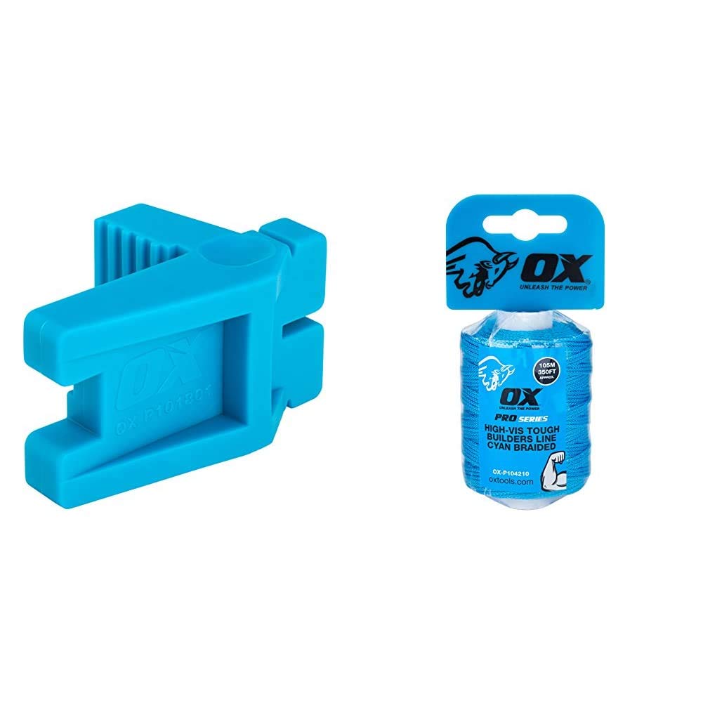 OX Tools Bricklaying Line & Block Set 3 pc