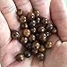 CarpenterC 200pcs 6mm Gorgeous Natural Round Polished Rosewood Loose Beads for Jewelry Making DIY Handmade Crafts
