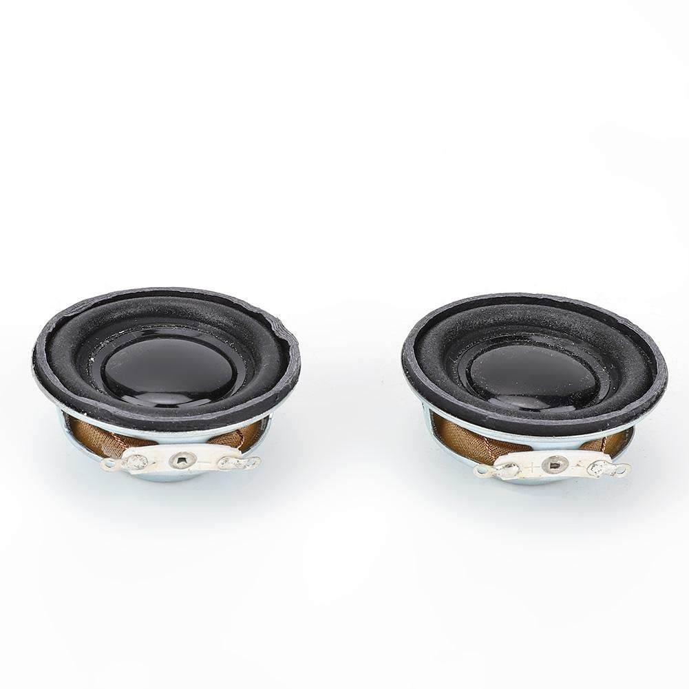 2 Speakers 3W 4R Mini Amplifier Special Rubber Rubber Edge Diameter 4Cm, Electronic Component, Buzzer and Speaker