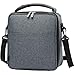 E-manis Insulated Lunch Bag Lunch Box Cooler Bag with Shoulder Strap for Men Women Kids (gray)